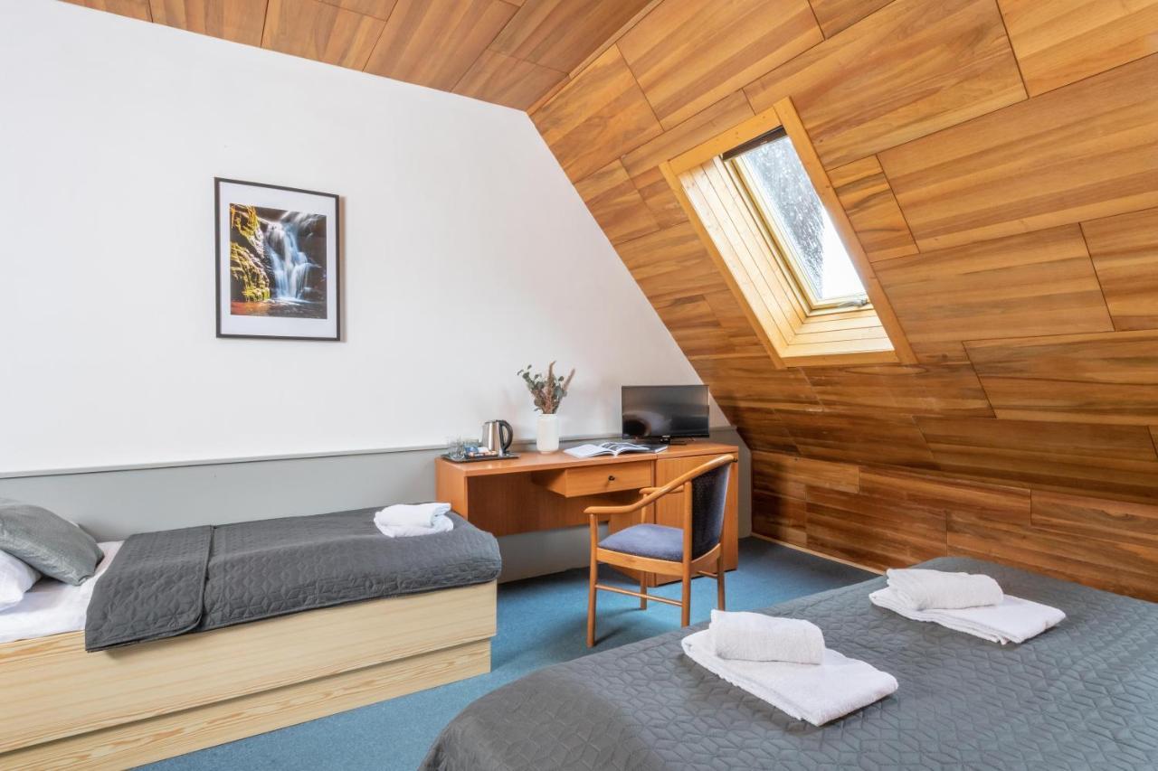 Wellness Hotel Sedy Vlk 哈拉霍夫 外观 照片
